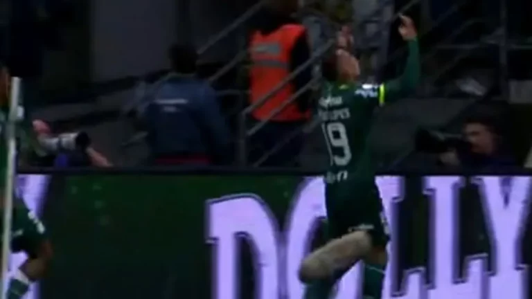 Comemoração Polêmica de Breno Lopes após Gol da Vitória do Palmeiras sobre o Goiás