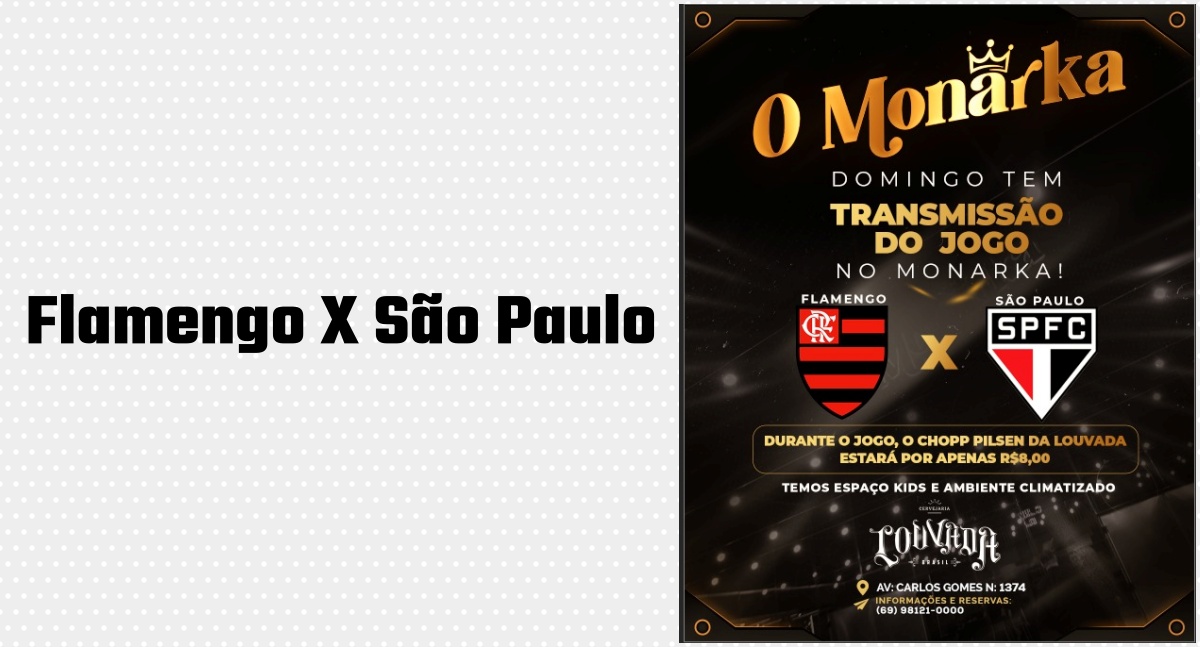 GASTRONOMIA & SHOWS - Sábado tem Jonas & Jaíro, Robson & Augusto na Churrascada Do Monarka e domingo transmissão do Flamengo X SP - News Rondônia