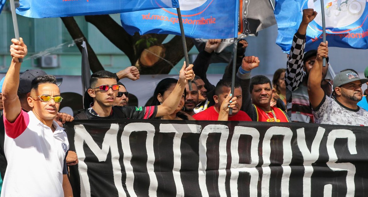 Motoboys pressionam por melhor acordo com empresas de aplicativo