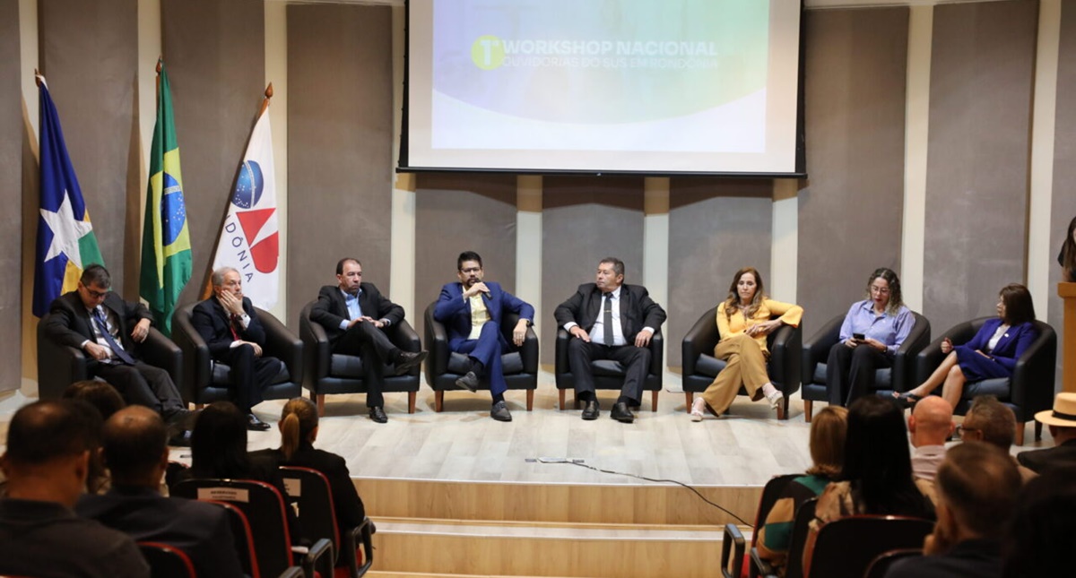 Governo de Rondônia realiza 1º Workshop Nacional de Ouvidoria SUS para fortalecer rede de comunicação com o cidadão