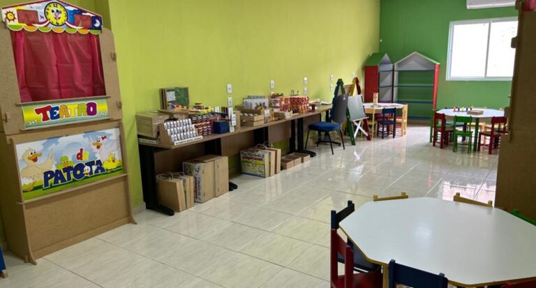 Brinquedoteca é instalada na Biblioteca Estadual Dr. José Pontes Pintos, em Porto Velho