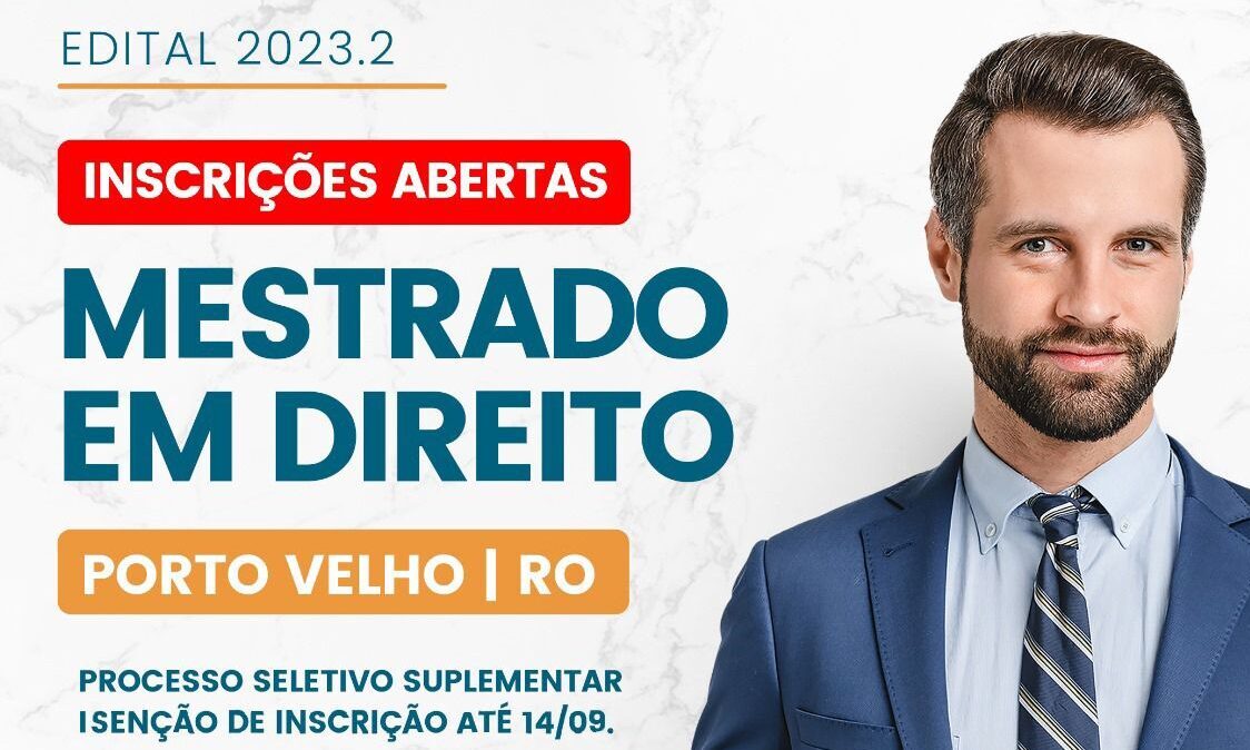 Parceria entre OAB Rondônia e Ceanor oferece descontos e bolsas para mestrado em direito