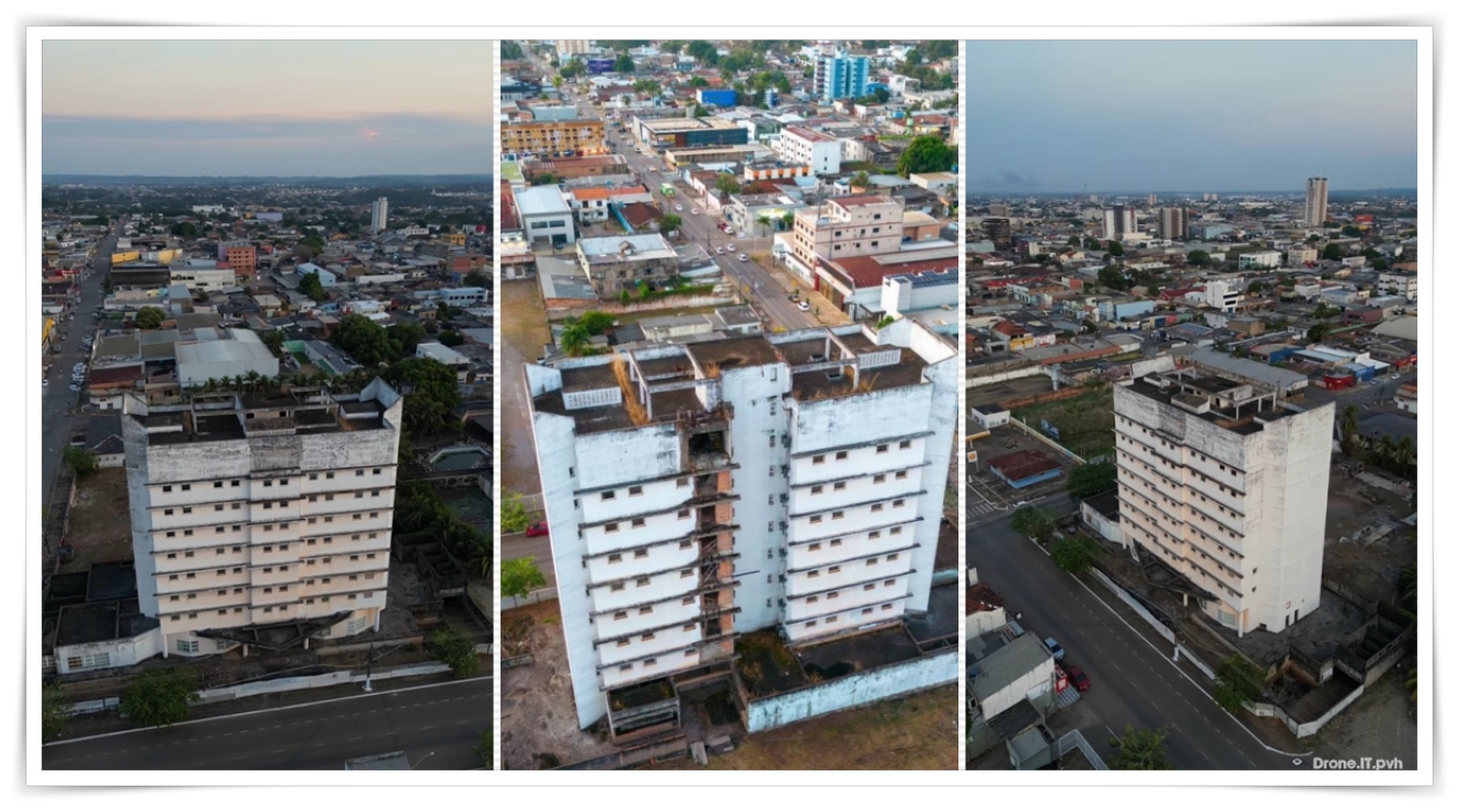 Prédios abandonados, casas em meio ao mato: descaso prejudica o cenário da capital - News Rondônia