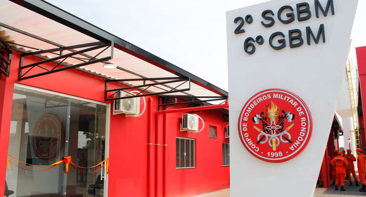 Governo de Rondônia entrega novo quartel do Corpo de Bombeiros ao município de São Miguel do Guaporé - News Rondônia
