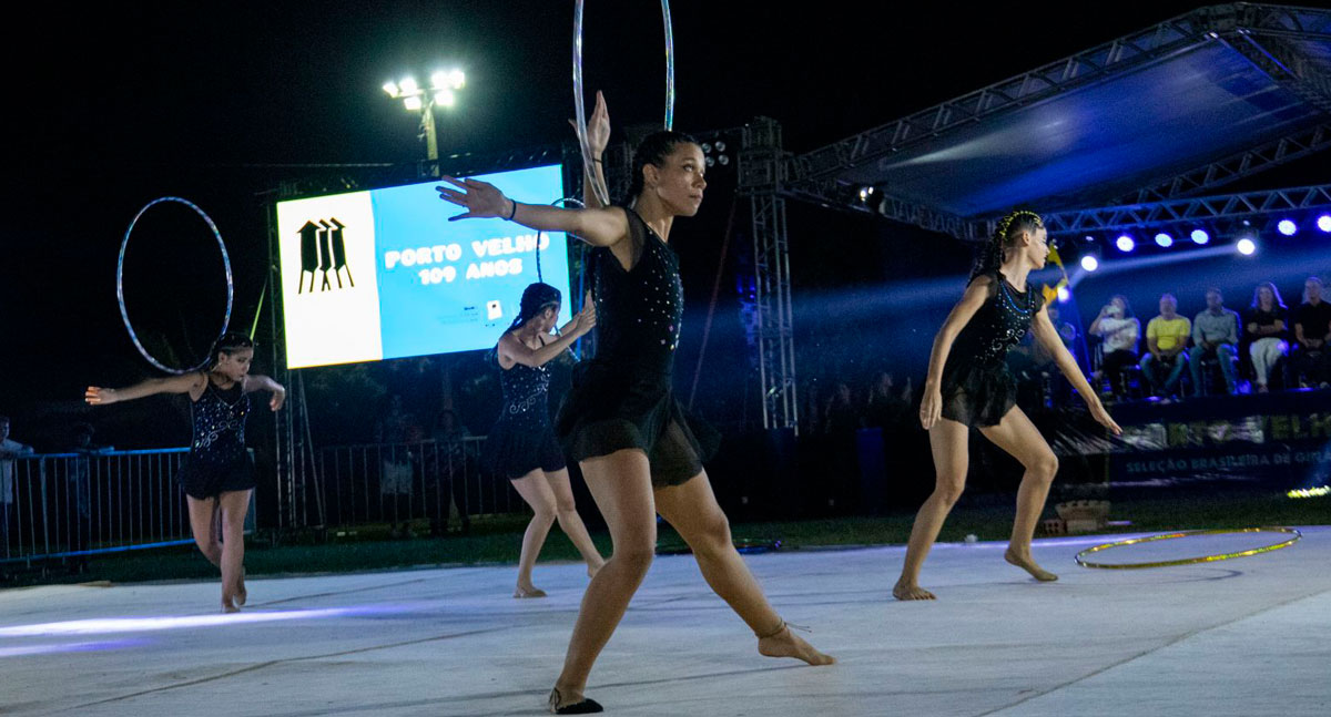 Comemoração do aniversário de Porto Velho é aberta com espetáculos de dança e música na Vila Olímpica Chiquilito Erse - News Rondônia