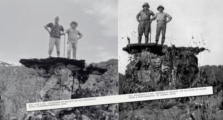 Descoberta Histórica: Pesquisador Lourismar Barroso localiza pedra icônica da Expedição Rondon-Roosevelt - News Rondônia
