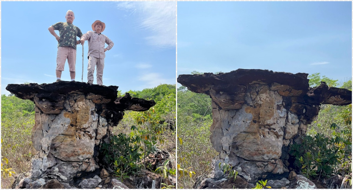 Descoberta Histórica: Pesquisador Lourismar Barroso localiza pedra icônica da Expedição Rondon-Roosevelt - News Rondônia