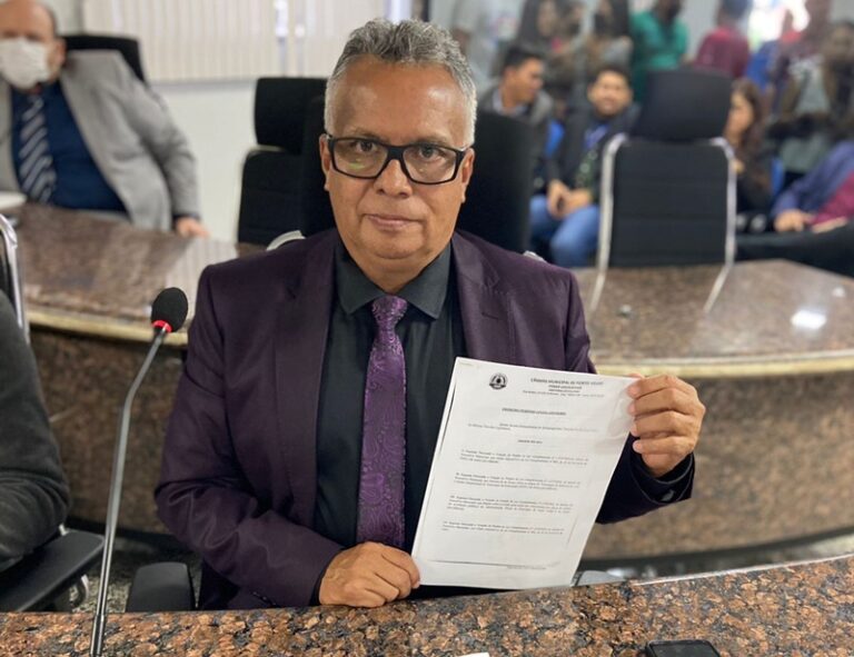 Vereador Valtinho Canuto vota sim para PL que libera clubes de tiro em Porto Velho