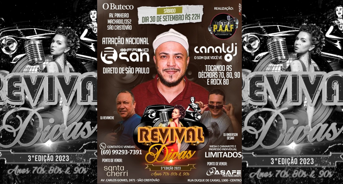 Agenda News: 3ª Edição da Revival homenageia as Divas da Disco Music