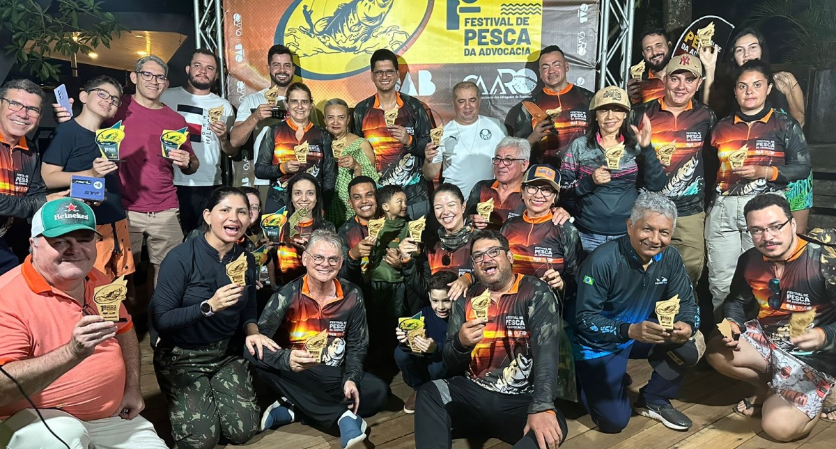 1º Festival de Pesca é realizado com sucesso pela Caixa de Assistência dos Advogados de Rondônia