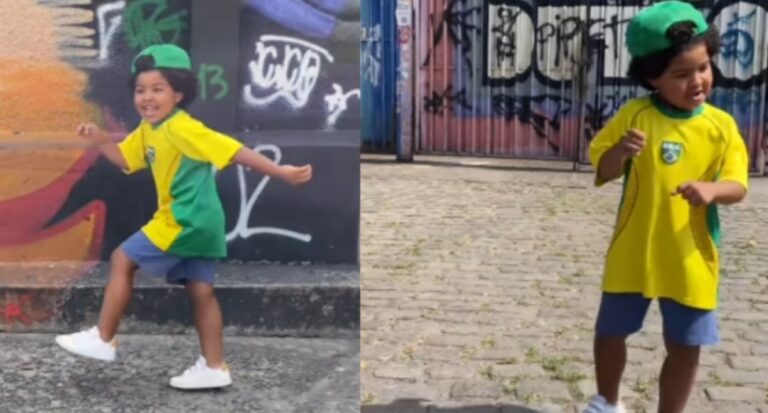 Mini fã de Bruno Mars faz vídeo dançando e é notado pelo ídolo
