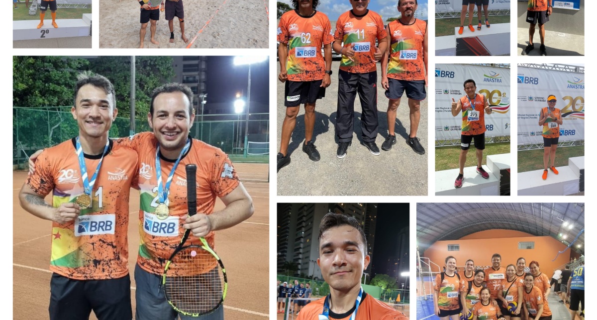 Servidores do TRT-14 conquistam 17 medalhas na Olimpíada Nacional da Justiça do Trabalho