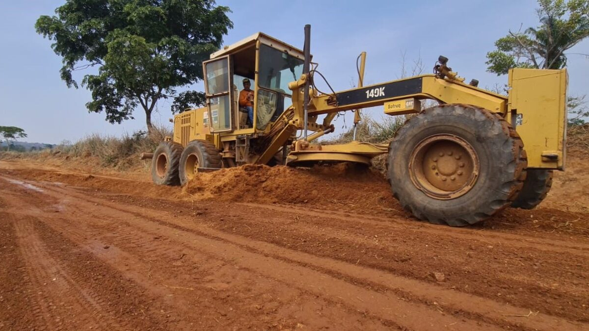 Obras de manutenção dos 28 quilômetros da RO-484 têm início em Santa Luzia d’Oeste - News Rondônia