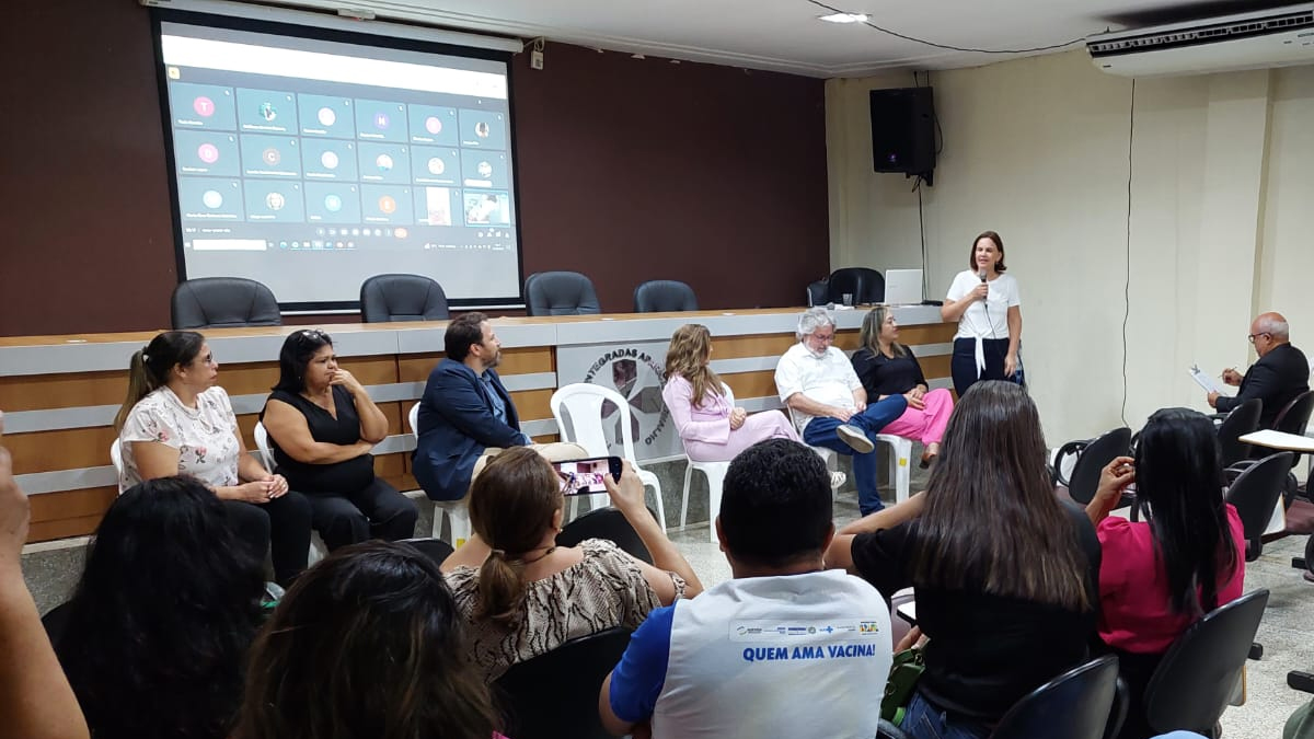 Profissionais da saúde participam de aula inaugural do curso sobre imunobiológicos especiais - News Rondônia