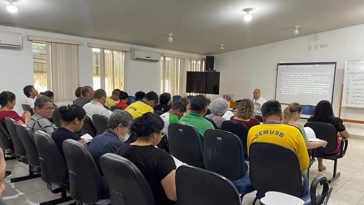 Semusa leva capacitação sobre prevenção a acidentes de trabalho para servidores - News Rondônia