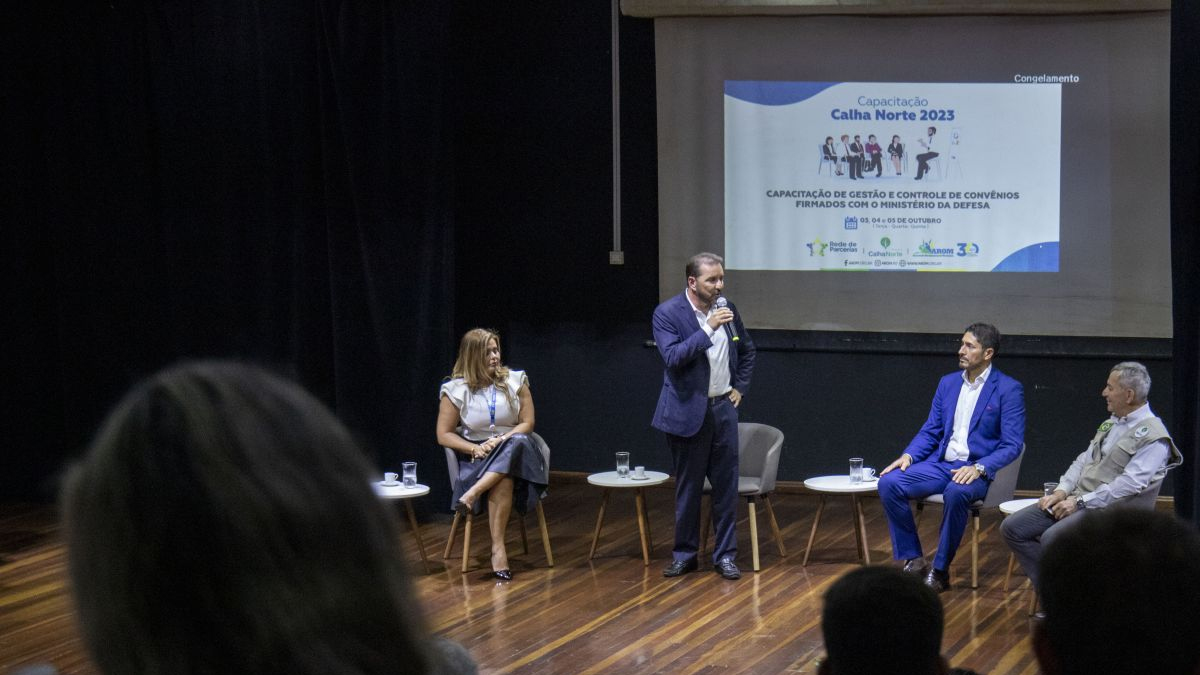 Hildon Chaves participa da abertura da capacitação Calha Norte 2023 - News Rondônia