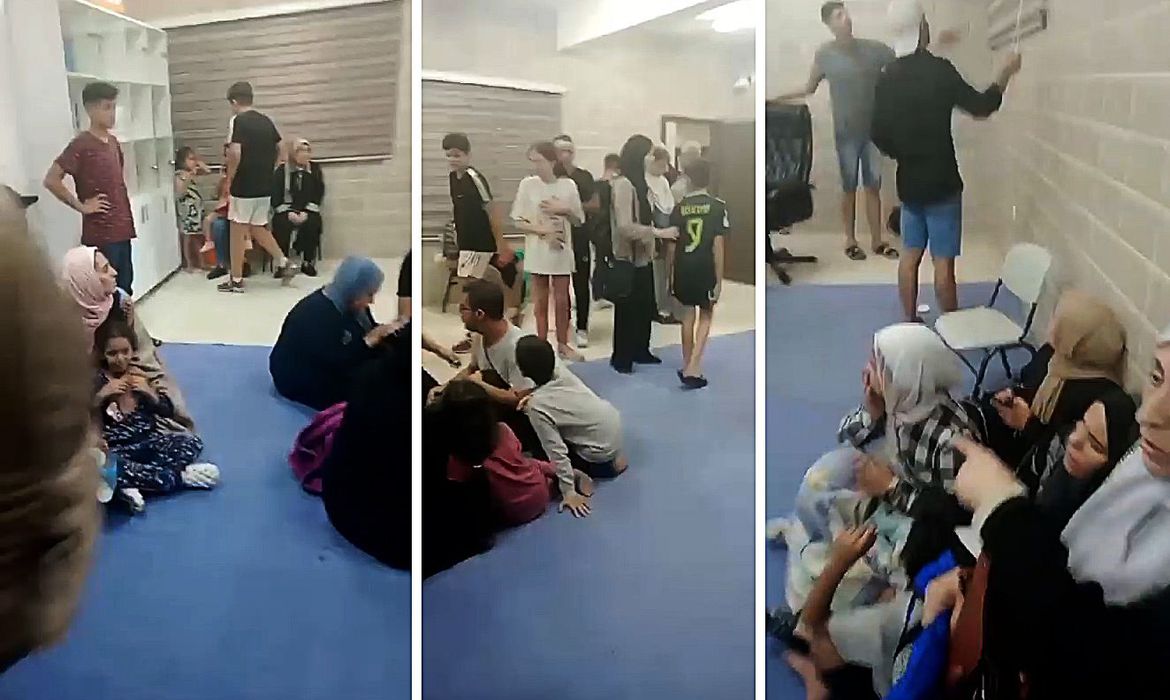 Bomba explode próximo a escola de Gaza onde estão 19 brasileiros