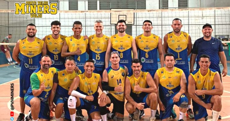 Porto Velho Miners de Vôlei disputa final da Liga Rondoniense de Voleibol neste sábado (28)