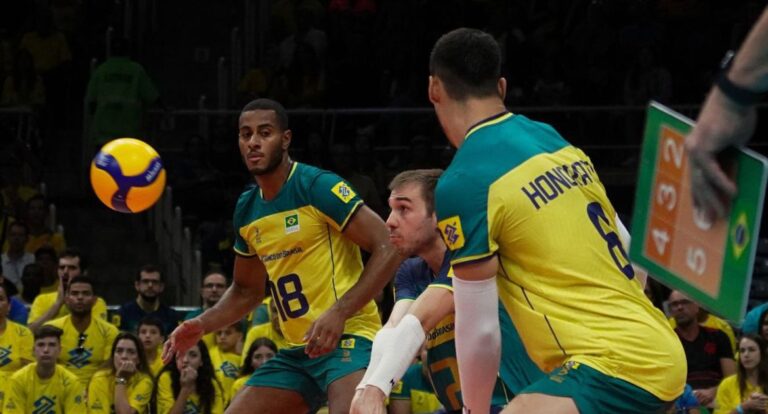 Brasil vence Itália no vôlei e está na Olimpíada de Paris