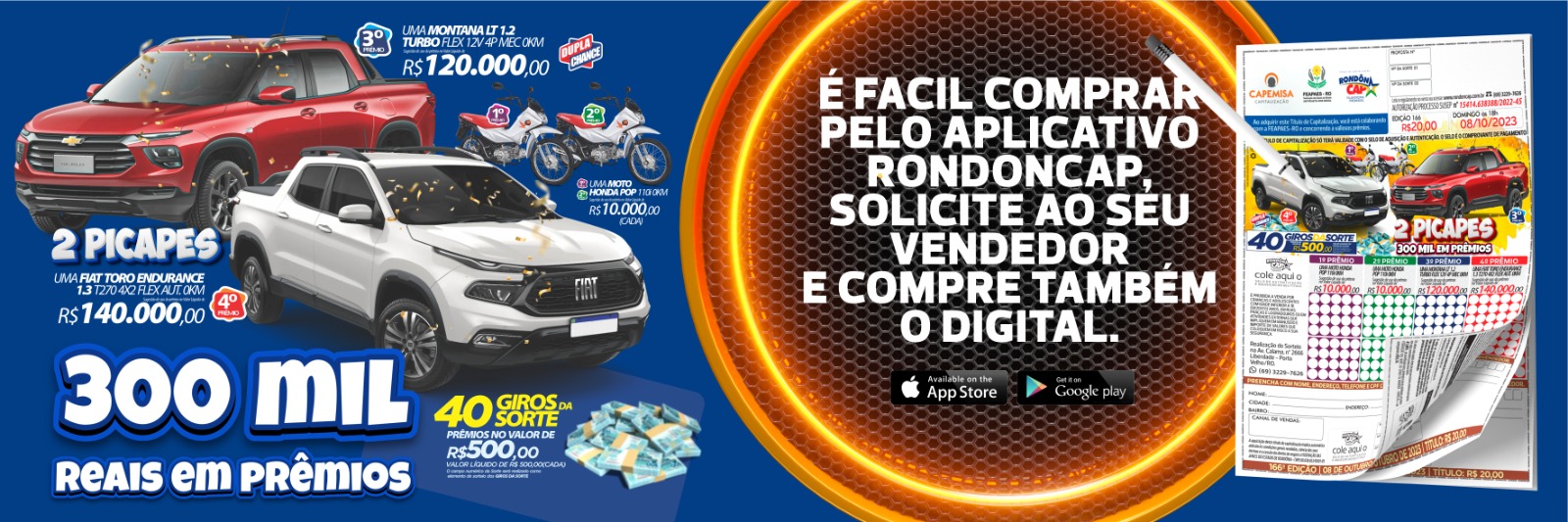 Rondôncap sorteia mais de 130 mil reais em prêmios - News Rondônia