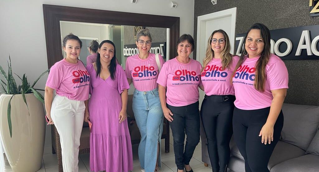 Comissão da Mulher Advogada promove ação Olho no Olho para conscientização e apoio à saúde das mulheres