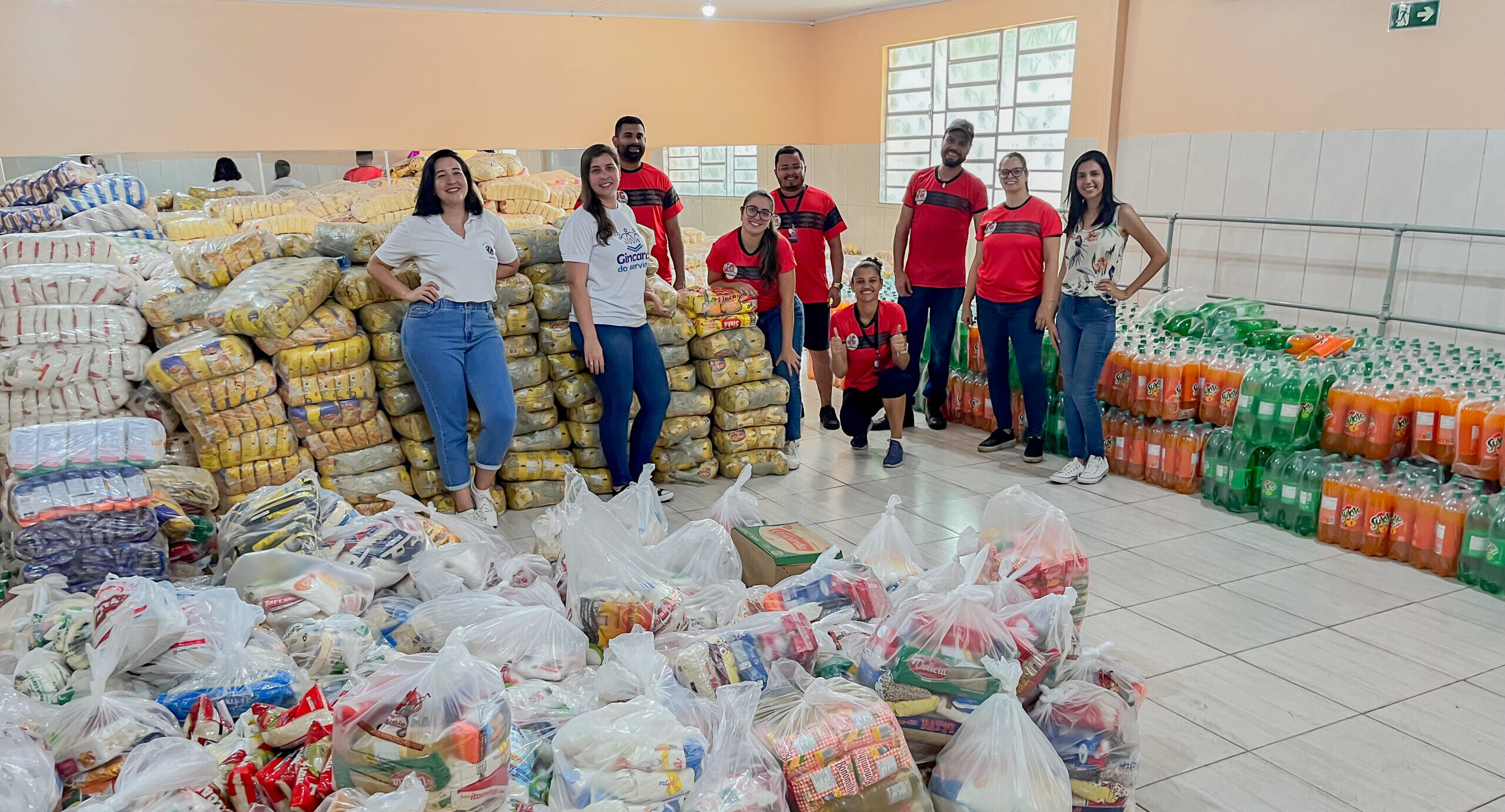 Gincana do Judiciário Mais de 30 toneladas de alimentos arrecadados vão beneficiar pessoas em situação de vulnerabilidade