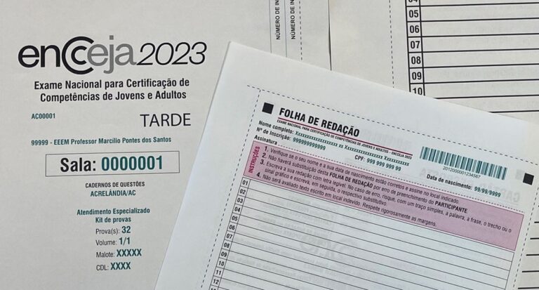 Provas do Encceja serão aplicadas hoje e amanhã em todo o país