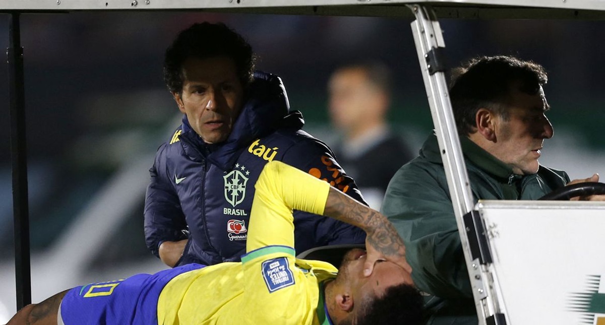 CBF confirma ruptura de ligamento cruzado anterior de joelho de Neymar