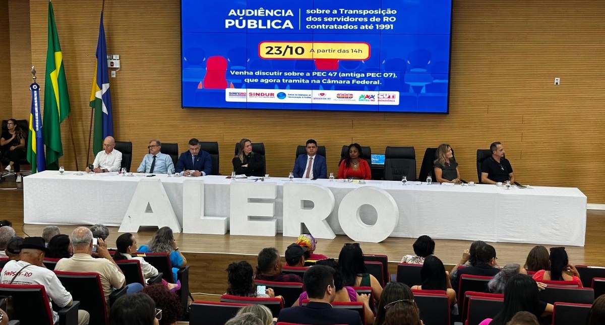 Assembleia Legislativa realiza debate sobre a transposição de servidores para o quadro da União