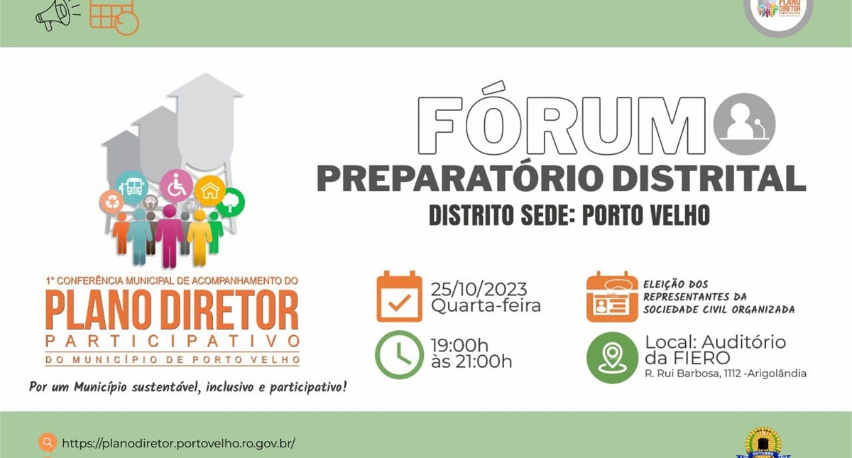 Fórum define delegados da sede do município para a 1ª Conferência Municipal