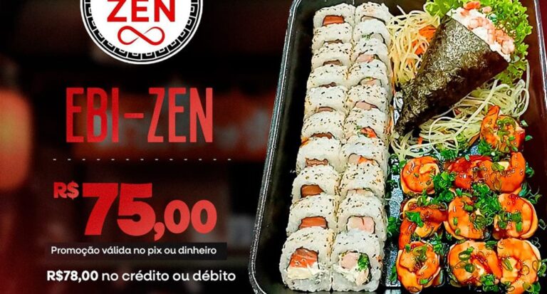 Agenda News: Conheça os combos mais pedidos no Sushi Zen, por Renata Camurça