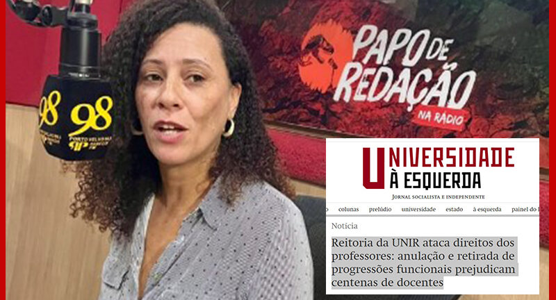REITORA RENUNCIA AO COMANDO DA UNIR E AGORA COMEÇA PROCESSO PARA ESCOLHA DE QUEM VAI ASSUMIR O CARGO