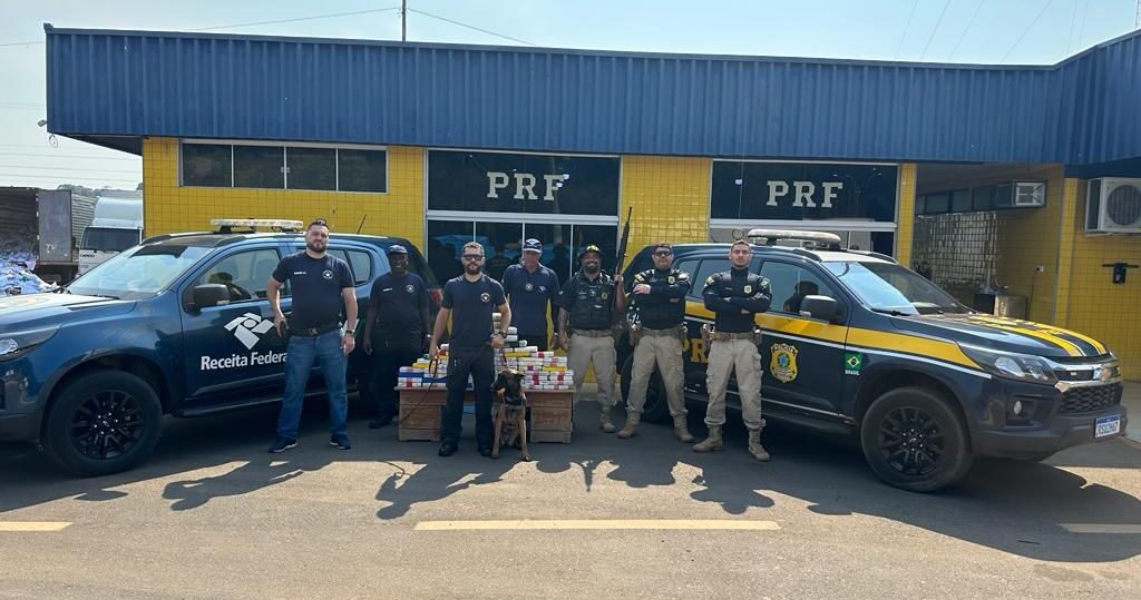 DRF Porto Velho aprende aproximadamente 68 kg de drogas em operação na BR 364