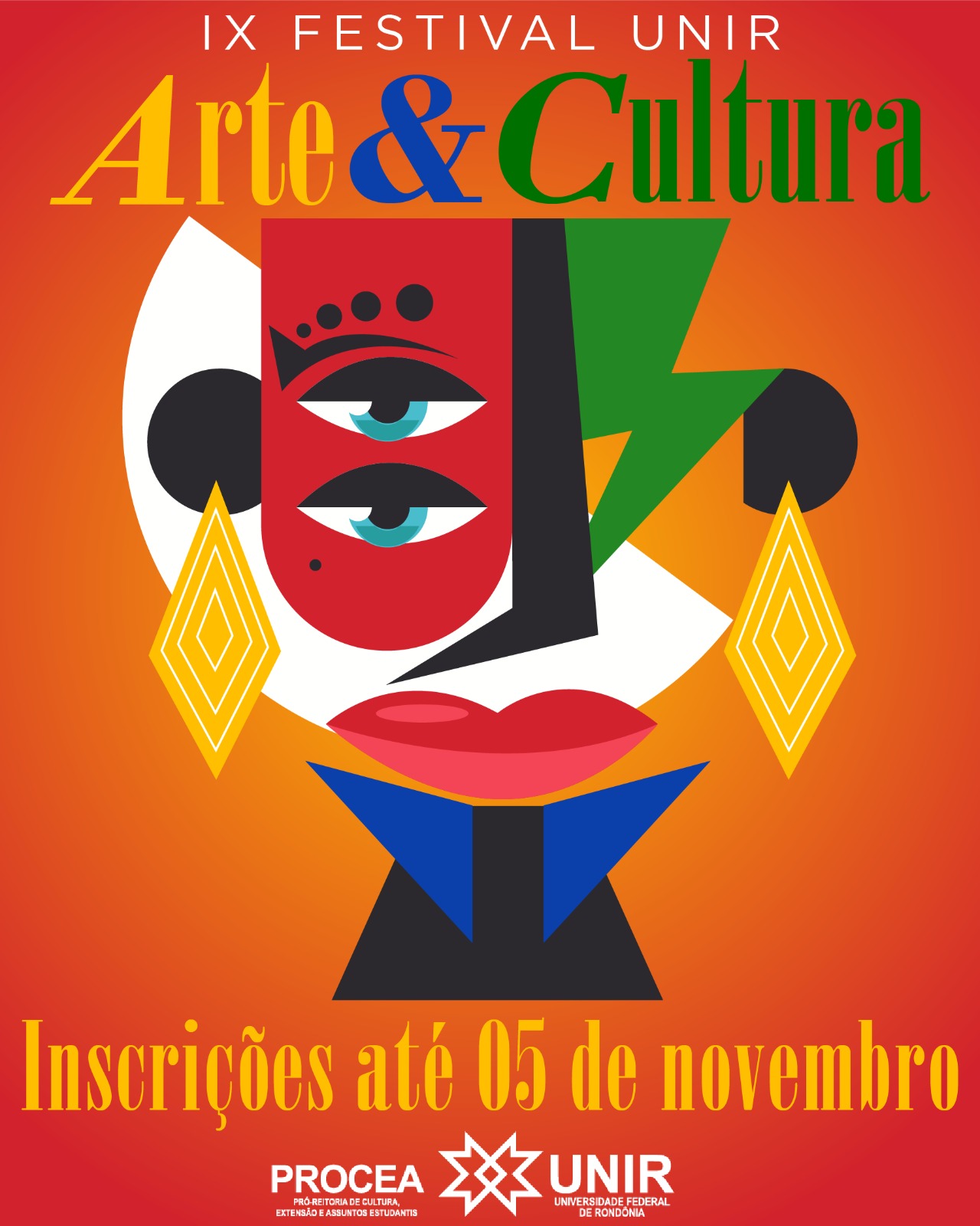  IX Festival UNIR Arte e Cultura abre chamada para propostas de atividades