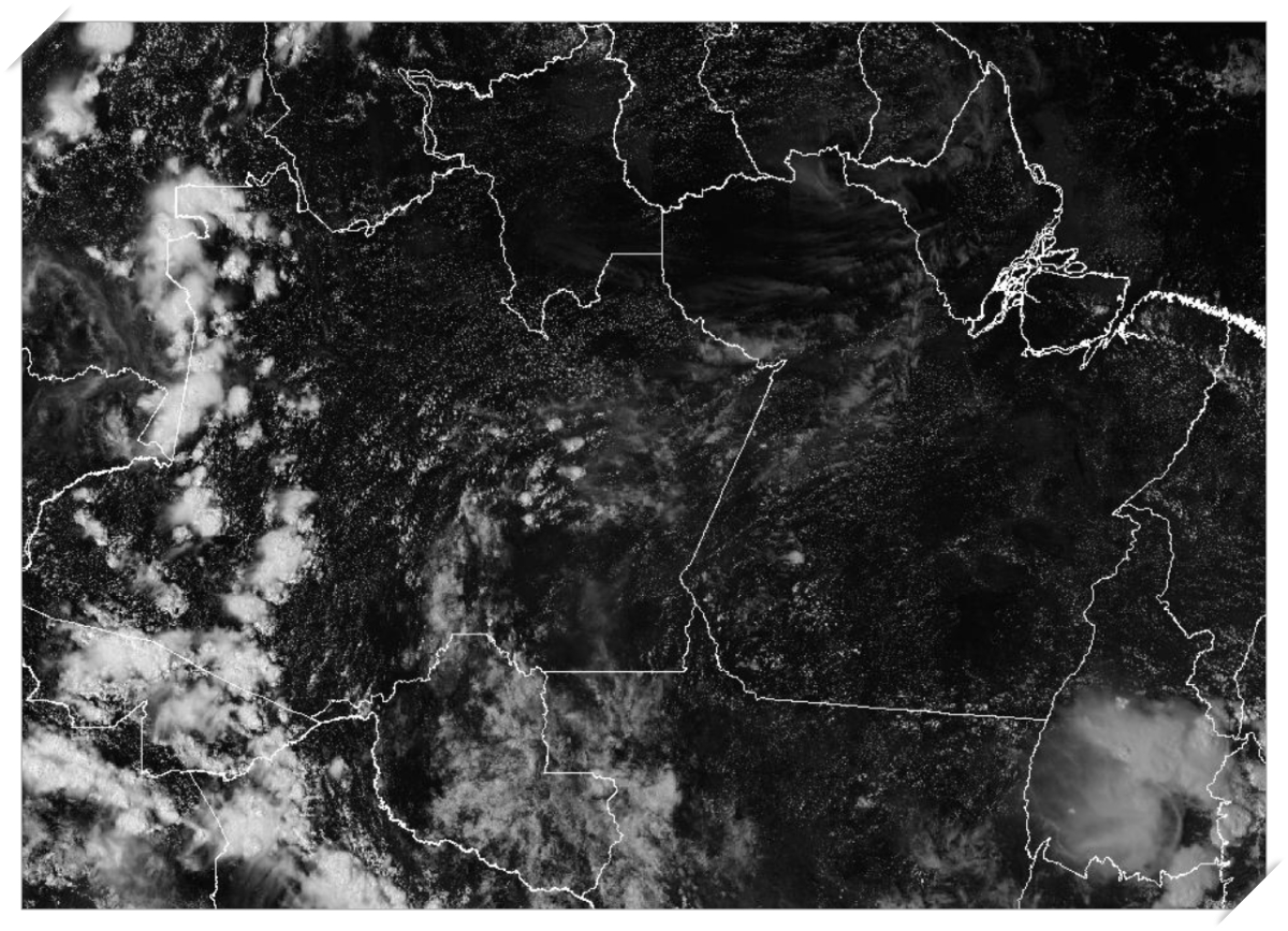 RONDÔNIA: satélite Góes aponta para temporais entre o final do dia e início da noite - News Rondônia