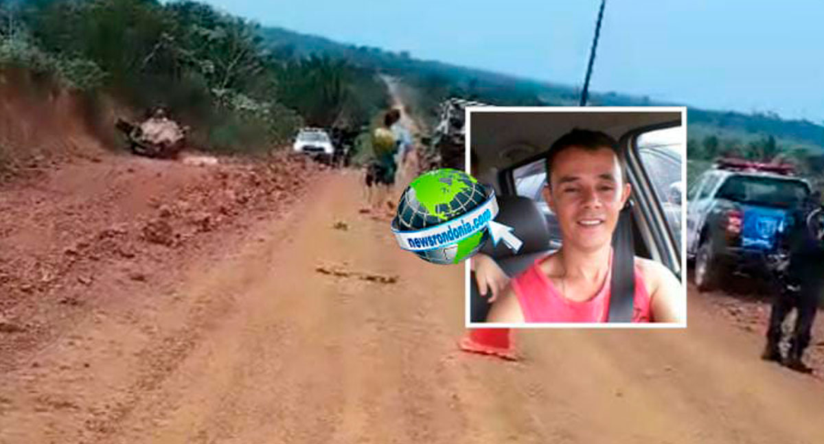 IDENTIFICADO: Homem morre e outro fica ferido em acidente com capotamento em Porto Velho - News Rondônia