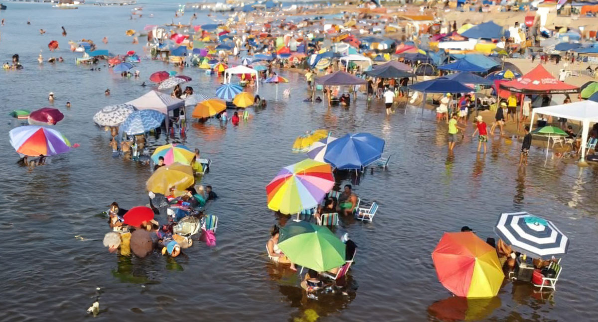 RONDÔNIA TEM PRAIA: Canal Bora Bora Brasil foi até Costa Marques e registrou o maior festival de praia do estado - News Rondônia