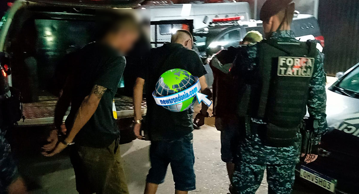 SUFOCARE: Força Tática prende trio com drogas próximo à rodoviária na Jorge Teixeira - News Rondônia