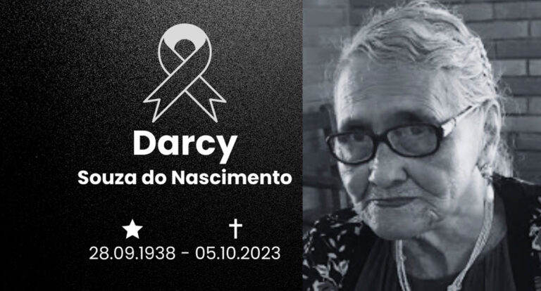 NOTA DE FALECIMENTO: Darcy Souza do Nascimento - News Rondônia