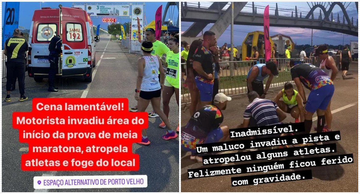 EMBRIAGADO: Motorista é preso após invadir meia maratona e atropelar atletas no Espaço Alternativo - News Rondônia