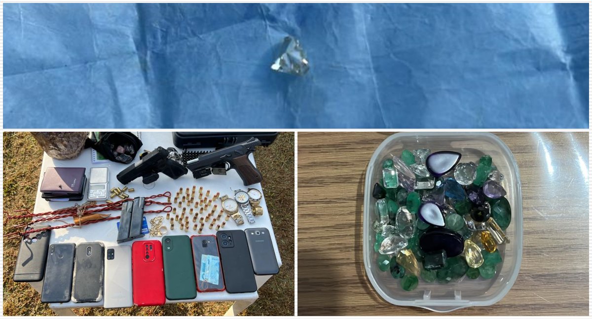PF deflagra operação contra o comércio ilegal de diamantes em Rondônia - News Rondônia