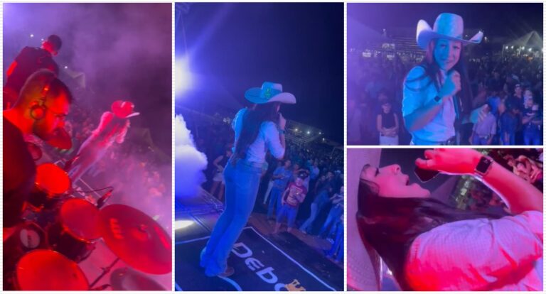 Agenda News: Revelação de Rondônia, Déborah Alves realizou show na 10ª EXPOSAN, por Renata Camurça - News Rondônia