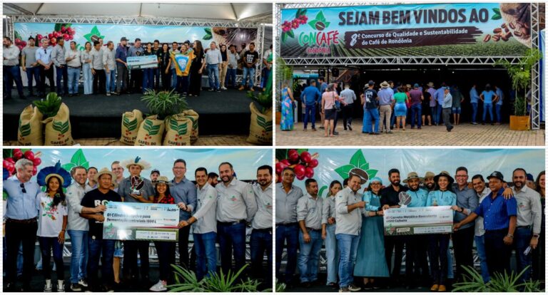 Governador Marcos Rocha entrega premiação aos vencedores do 8º Concafé - News Rondônia