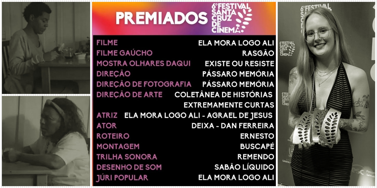 "Ela Mora Logo Ali" recebe principal reconhecimento no 6º Festival de cinema de Santa Cruz - News Rondônia