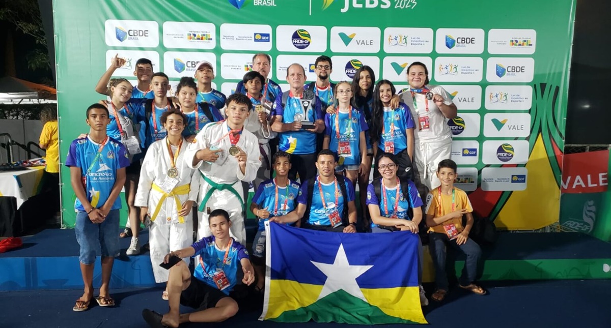Rondônia estreia conquistando medalhas e troféus nos Jogos Escolares Brasileiros, em Brasília