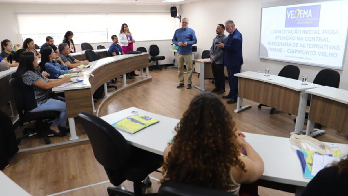 Capacitação debate ações para atuação na Central Integrada de Alternativas Penais - News Rondônia