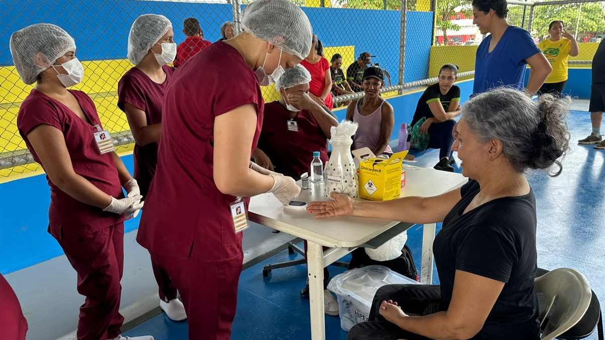Projeto Viva bem promove ação em alusão ao dia Mundial de Combate às Diabetes - News Rondônia