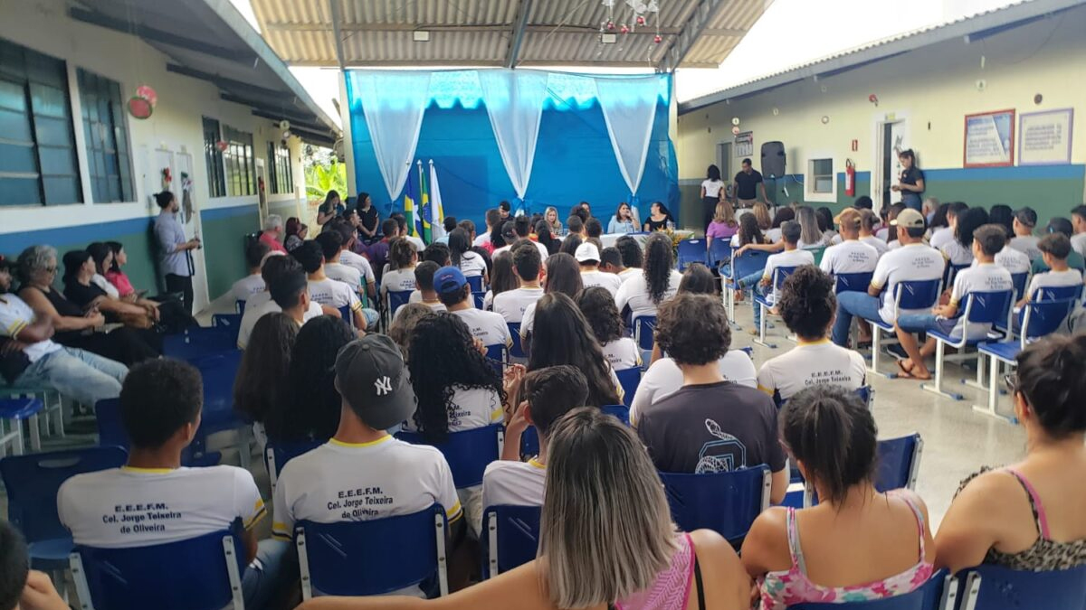 Escola do distrito de de Nova Londrina em Ji-Paraná recebe obra de pintura e reformas - News Rondônia