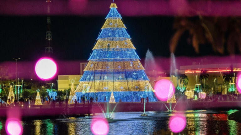 NATAL PORTO LUZ 2023: Decoração encanta população no Parque da Cidade - News Rondônia
