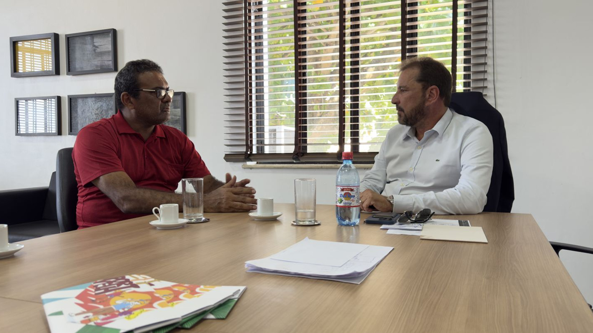 Prefeito Hildon Chaves se encontra com líder político Pimenta de Rondônia - News Rondônia